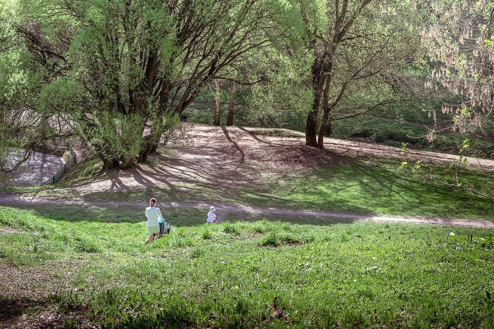 Крутой спуск