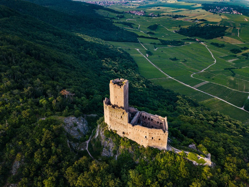 Medieval castle Ortenbourg