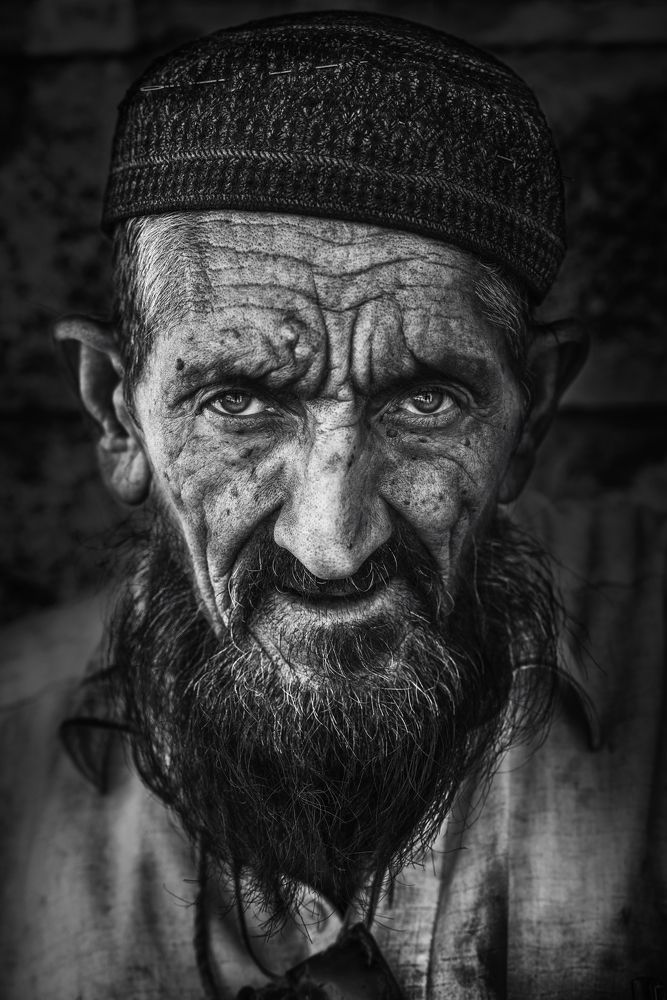 North Face old man from Skardu