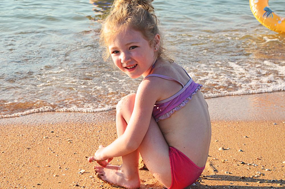 В первый раз на море