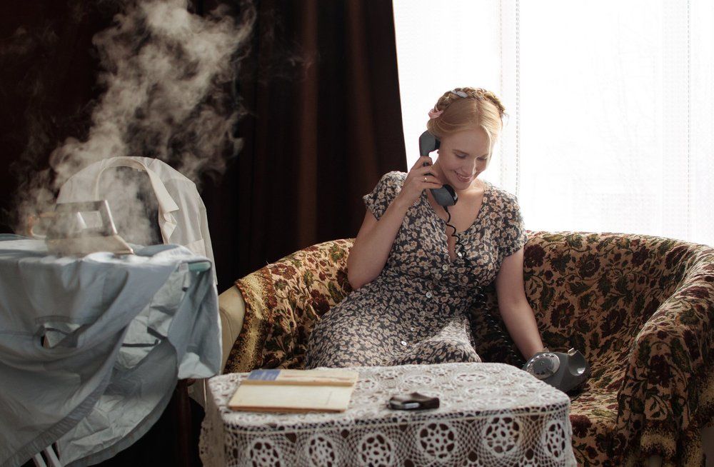 Заболталась с подругой