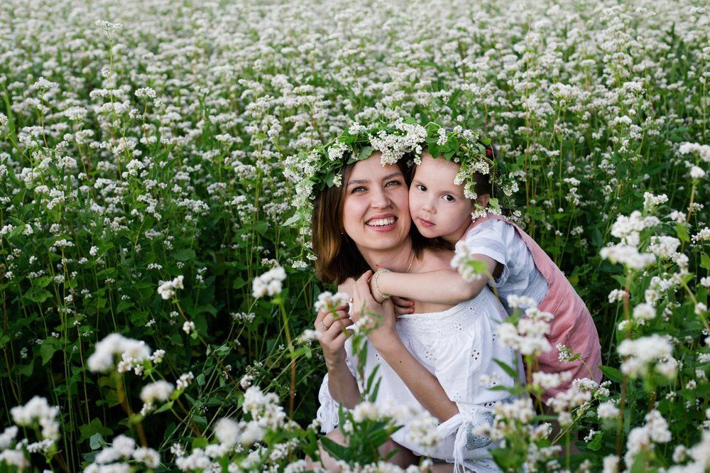 Лилия и маленькая Асиль