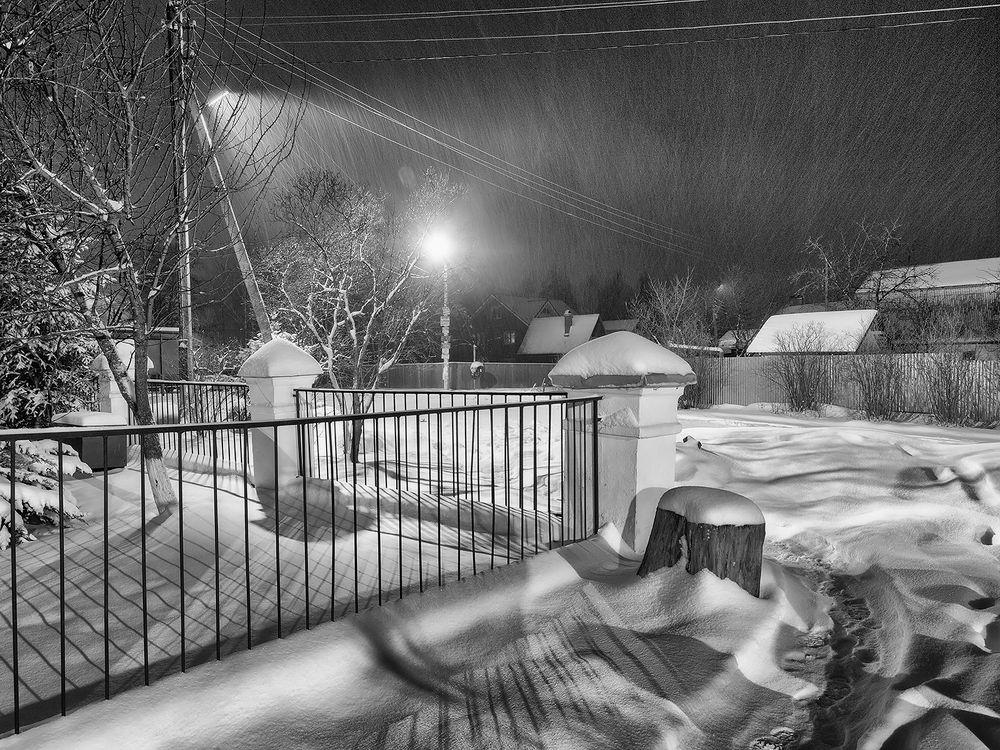 Вьюжная ночь