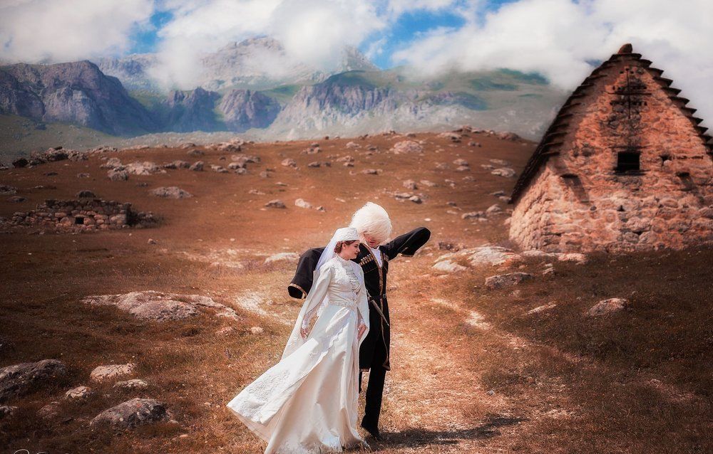 Осетин и осетинка