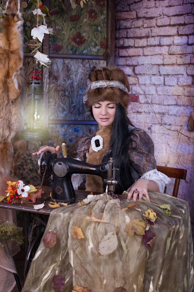 Осенняя кружевница