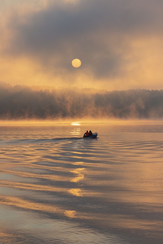 Речной туман.