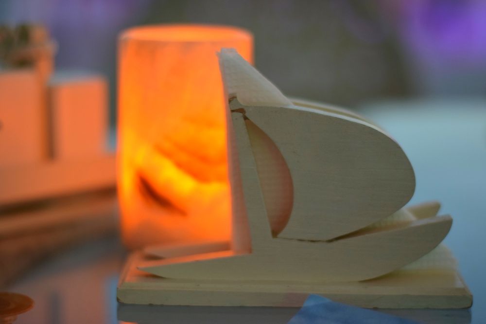 Сочетание огня и дерева