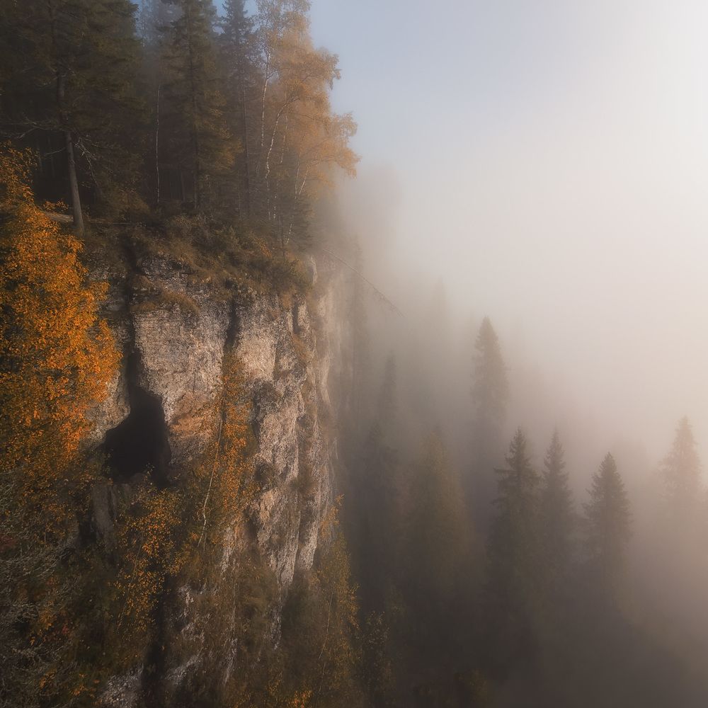 Магия тумана на Усьвенских столбах