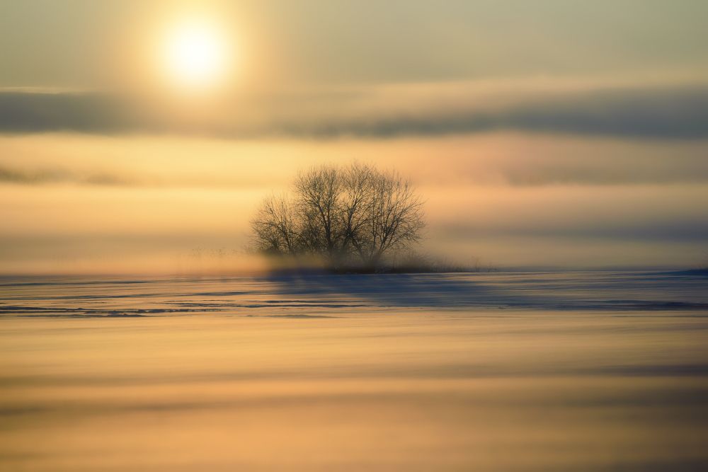 По волнам морозного тумана