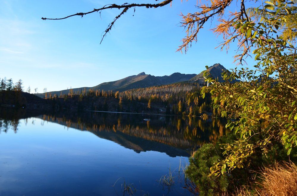 Strbske pleso. Штрбске-Пле́со