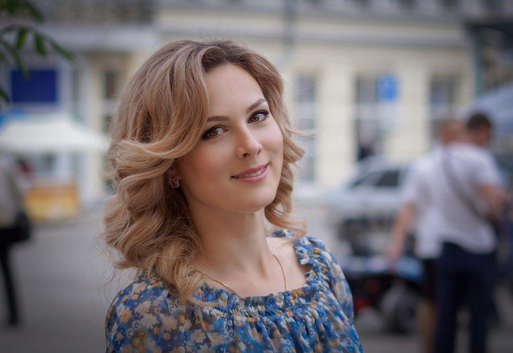 веселая горожанка