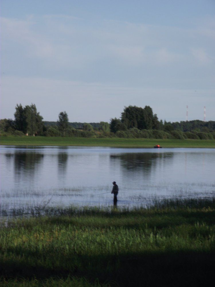 Случайно пойман рыбак