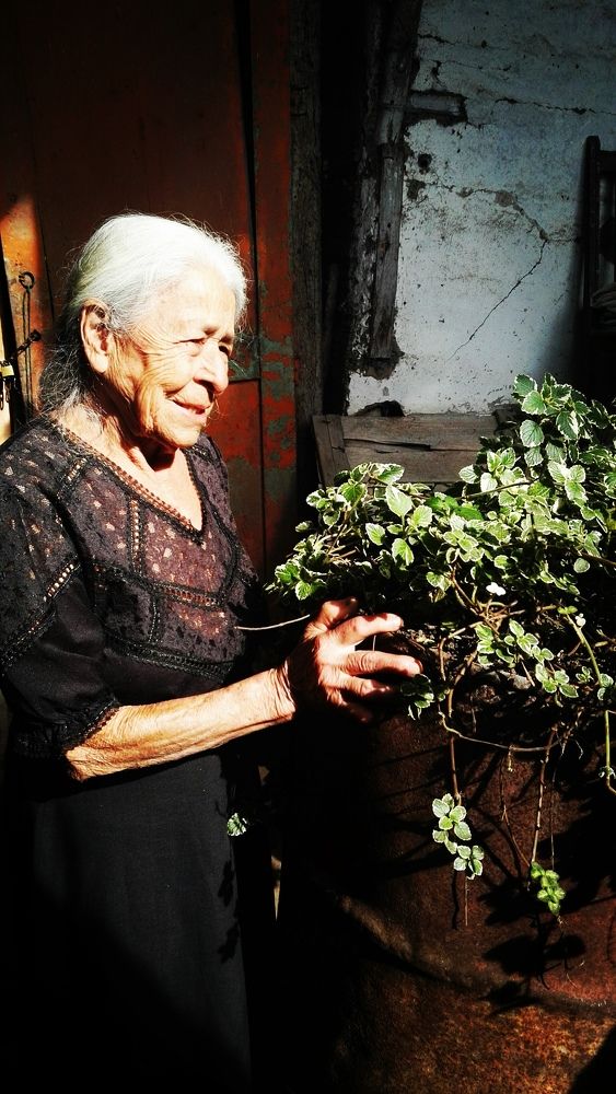 The nurse who wears black