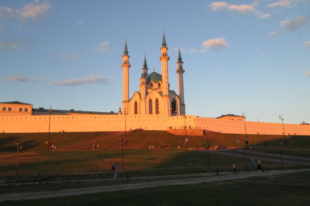 Мечеть Кул Шариф на закате
