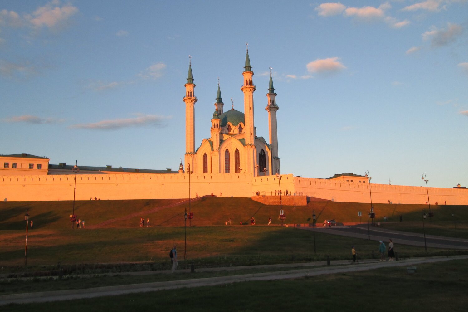Мечеть Кул Шариф на закате