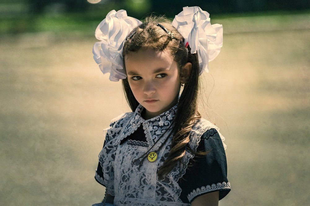 В день первого сентября...