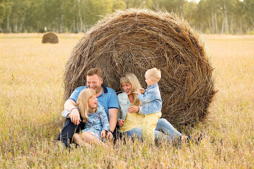 Счастье, когда у тебя есть семья...