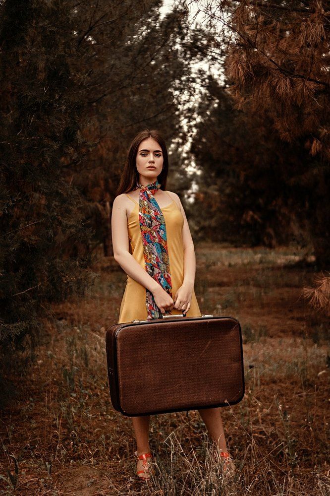 Прогулка в ретро стиле