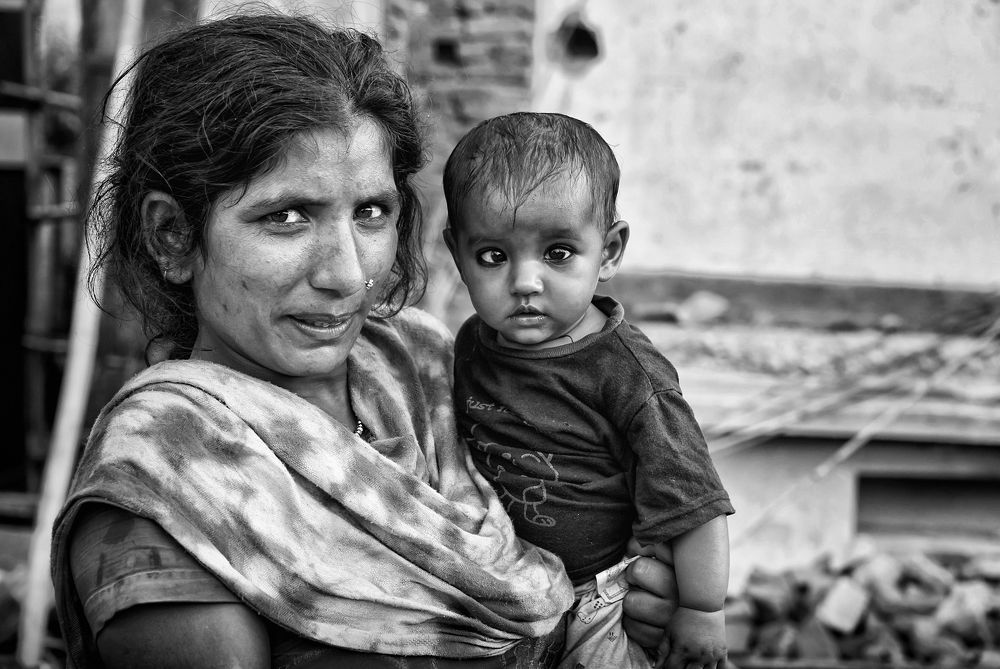 Малыш и мама.