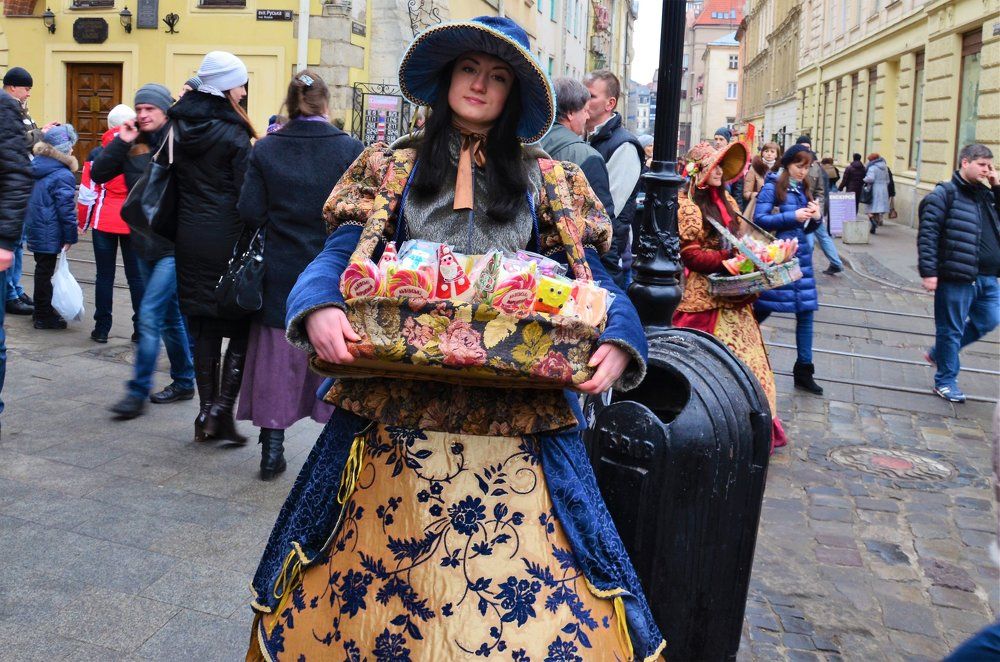 Продавец леденцов