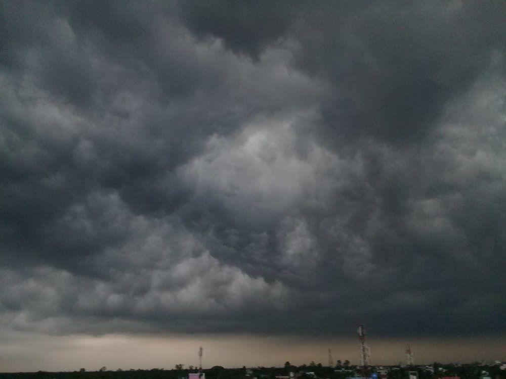 Bad weather.