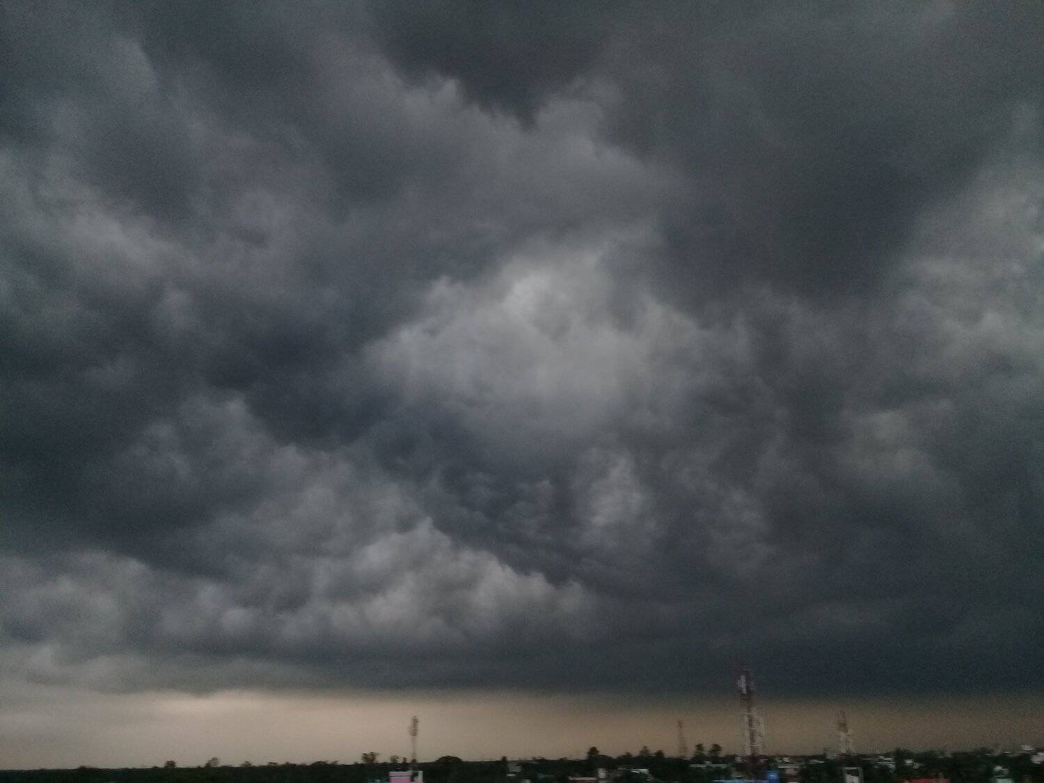 Bad weather.