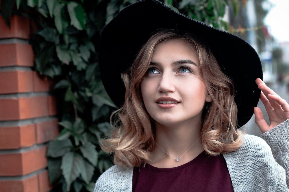 Дама в шляпе