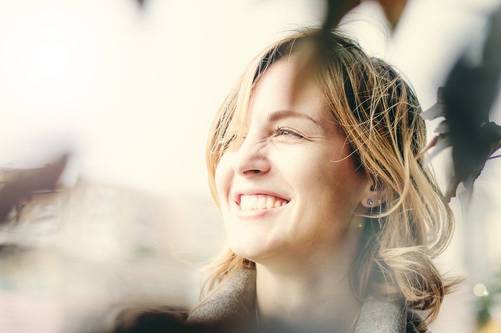 Улыбаясь солнцу