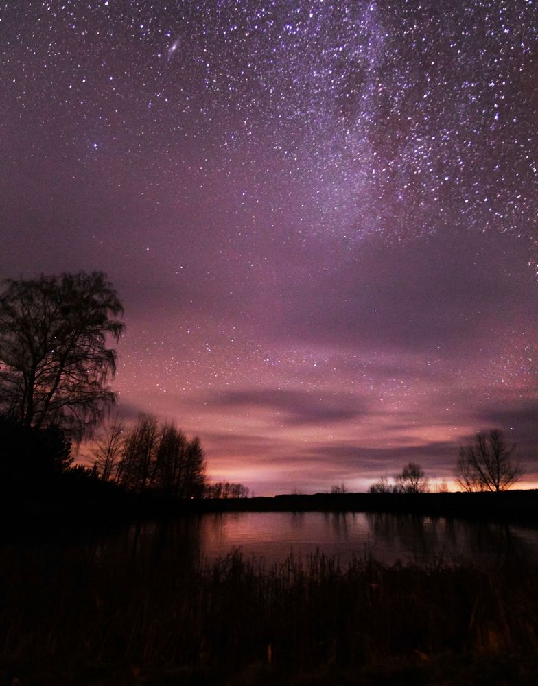 Млечный путь и Андромеда