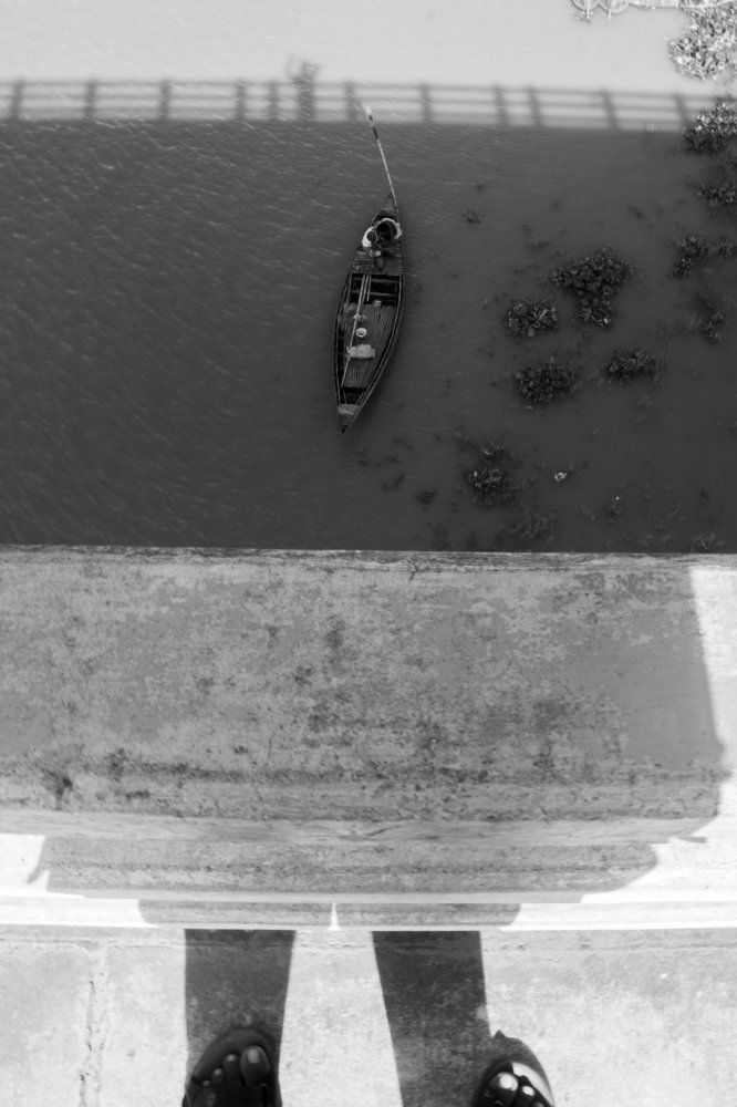 Self portrait with the boatman