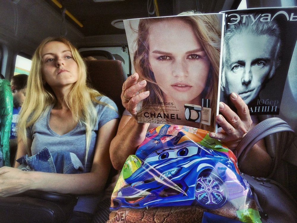 в маршрутке