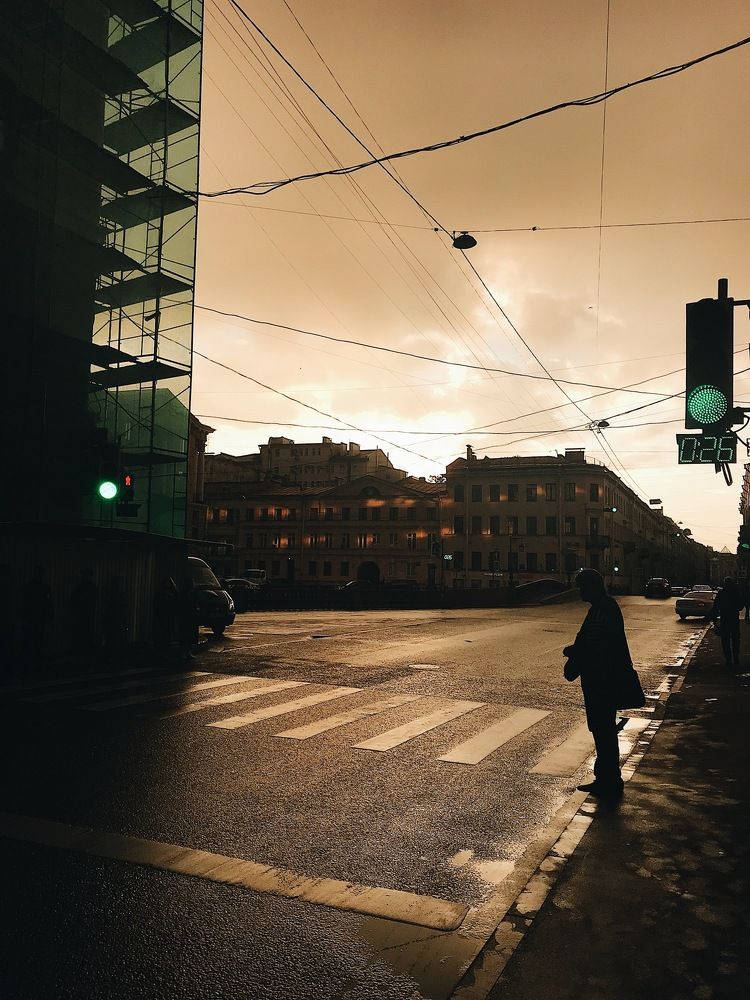 На улицах Петербурга