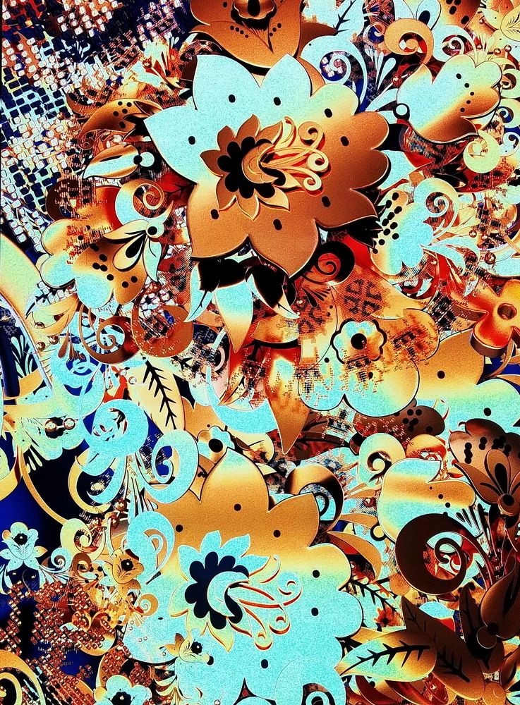 цветы в калейдоскопе