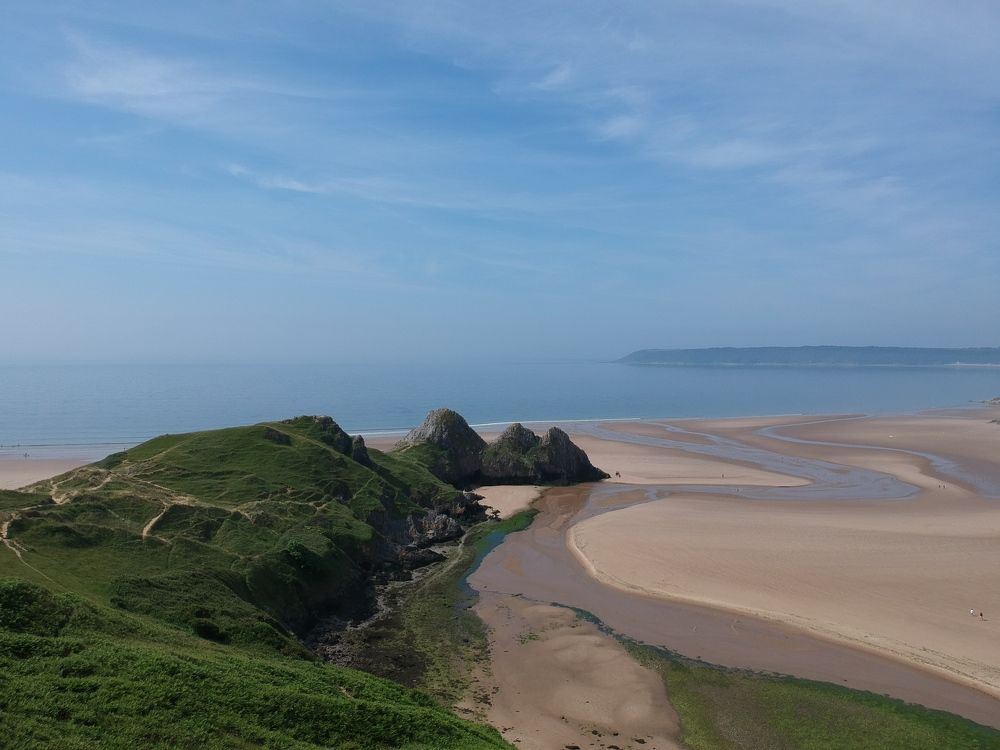 Three Cliffs Bay