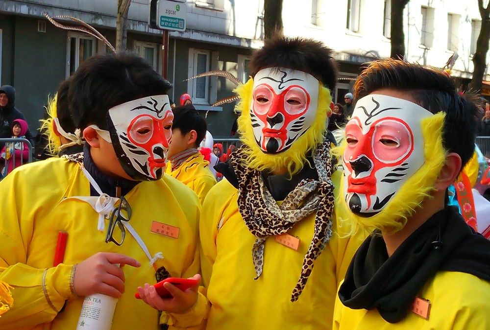 Chinese new year - Feb, 2018- Paris