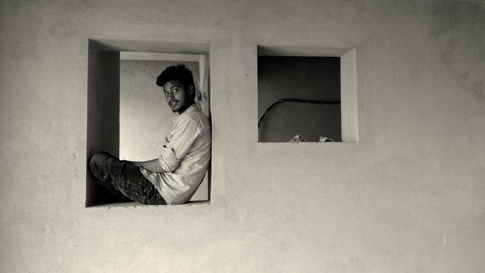 The window