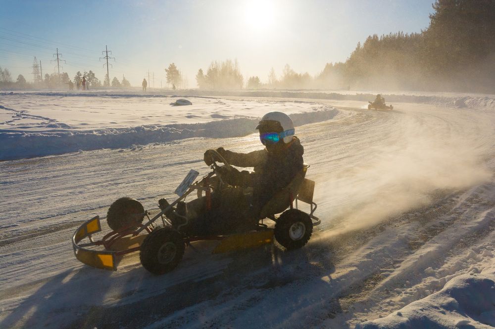 Снежные виражи.