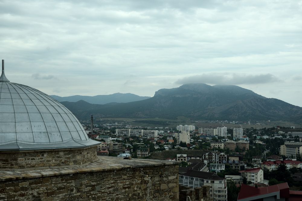 Судак, вид из крепости.