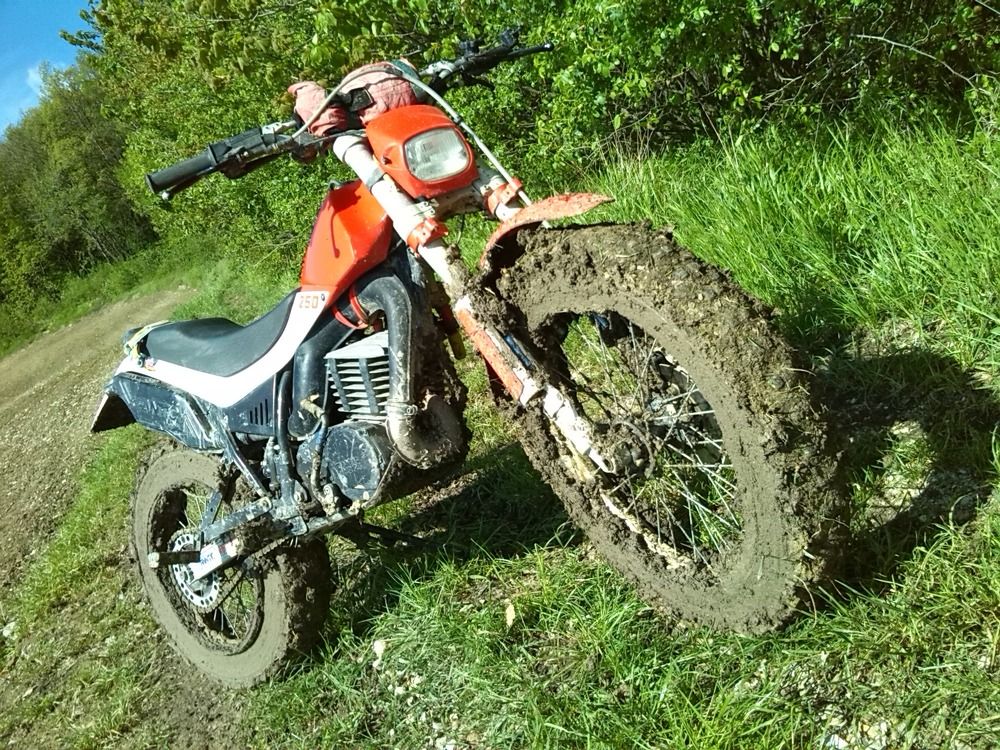 extreme muddy off-road