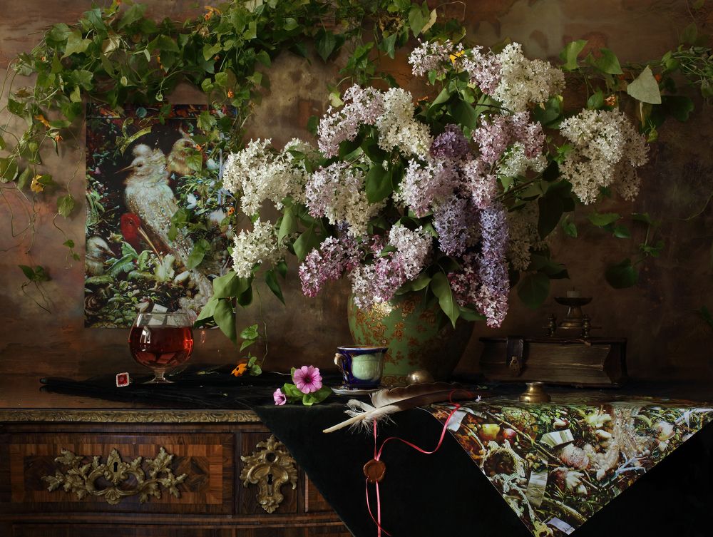 Натюрморт с цветами