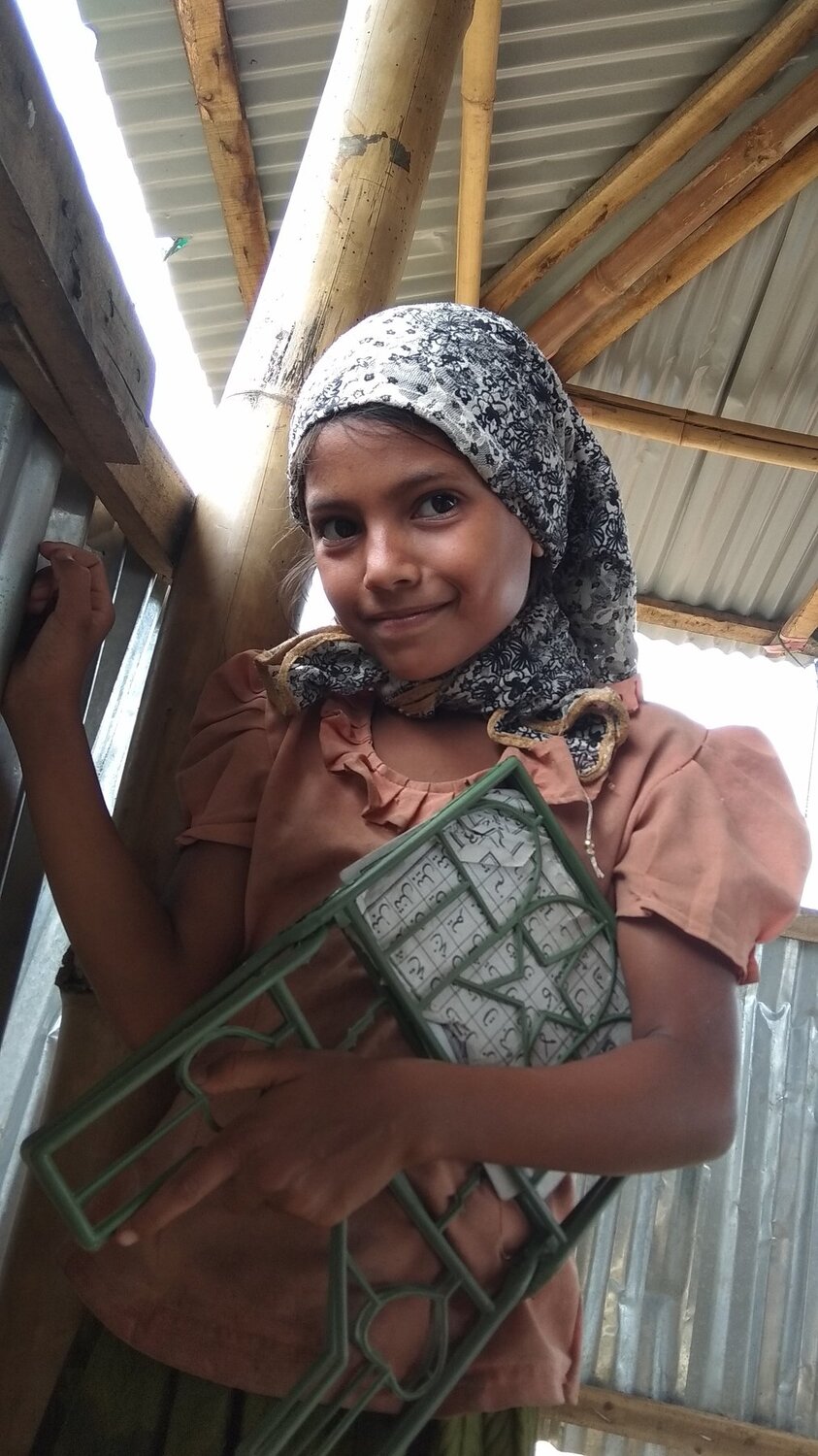 A Rohingya Orphaned Child