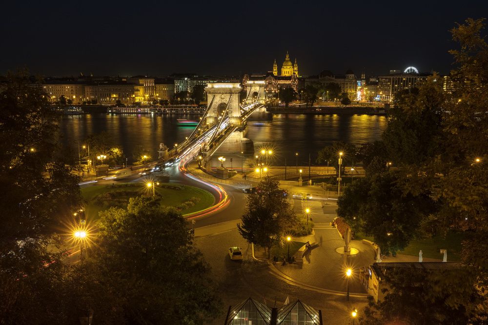 Ночной Будапешт