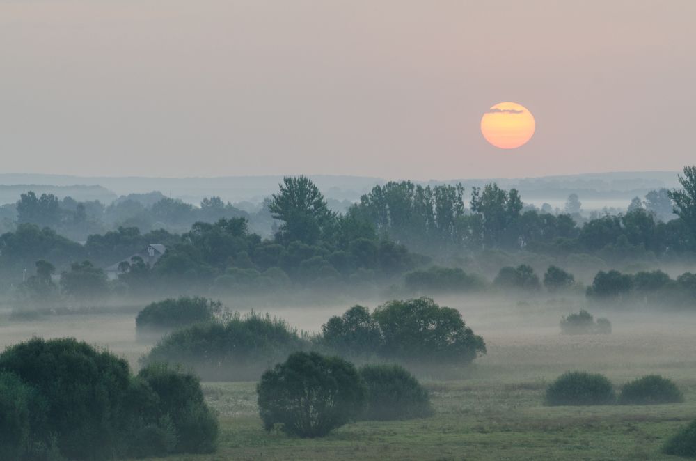 Я вдруг увидел шар огромный