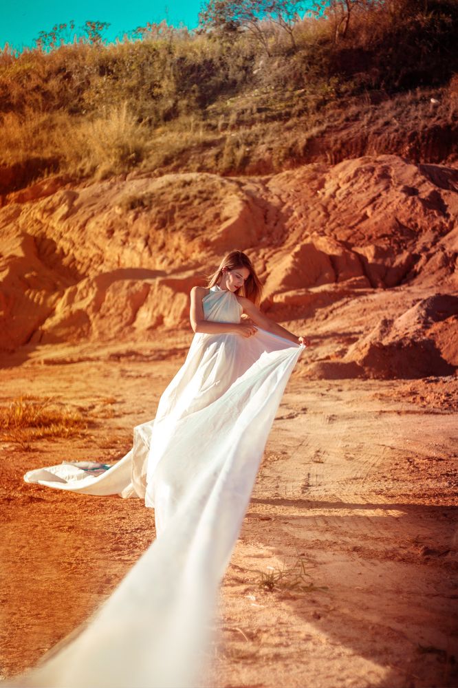 Covering the desert