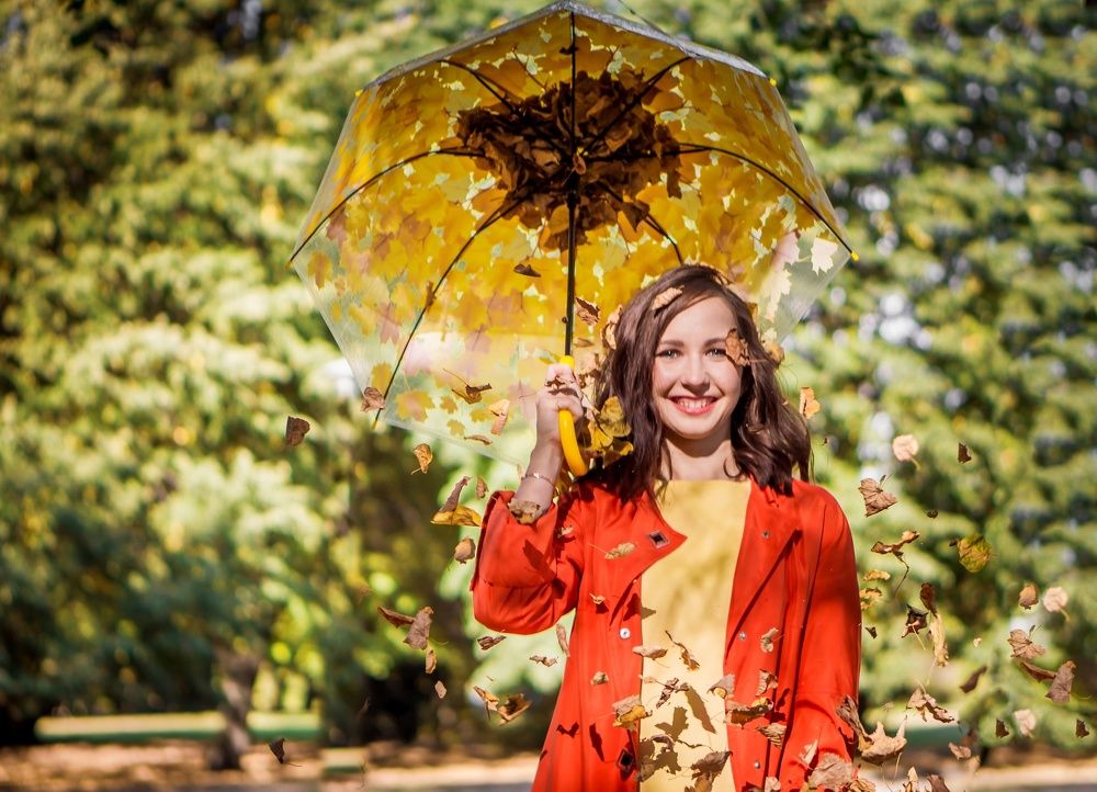 Игра в листопад.