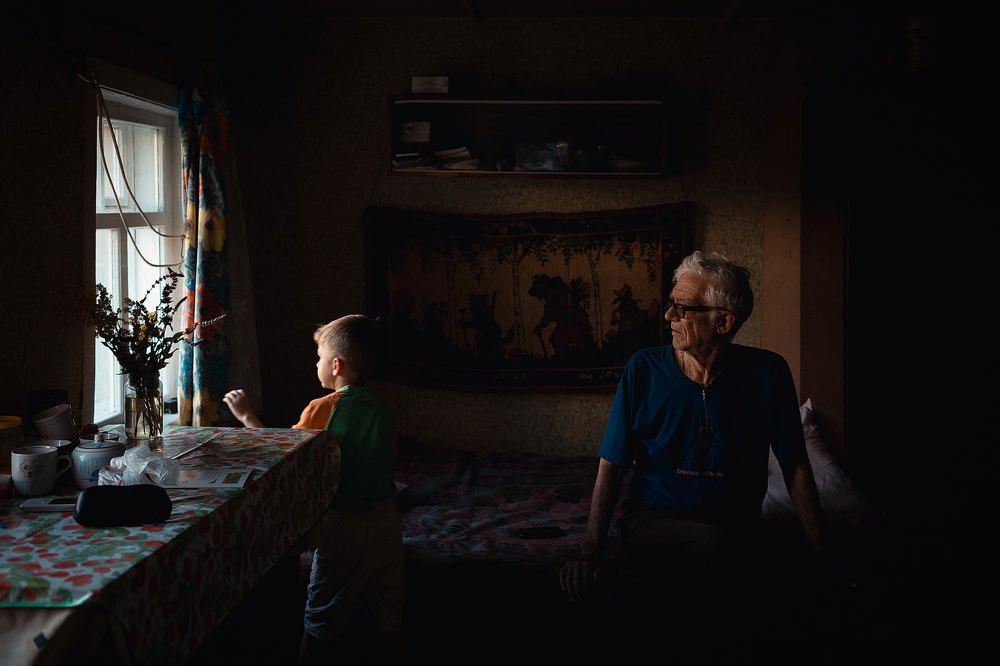 Летний вечер в деревне