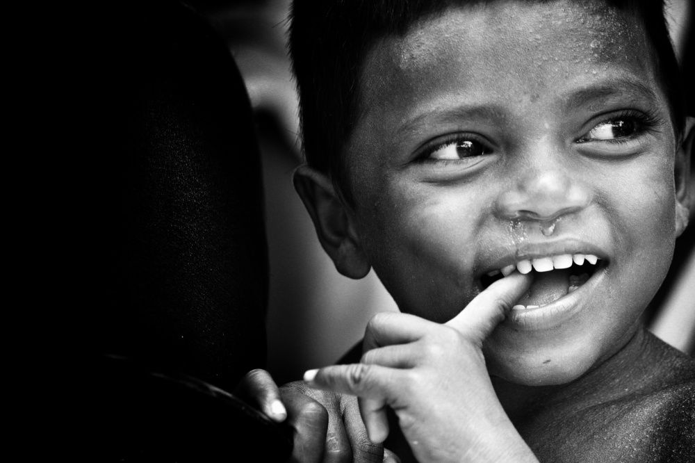 Smile of happyness