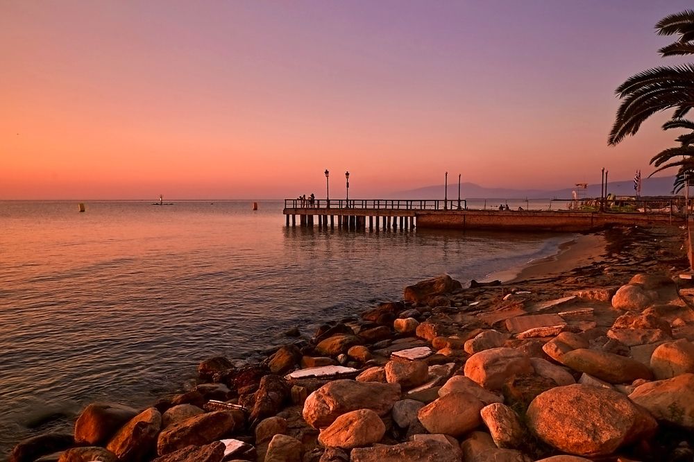 На рассвете