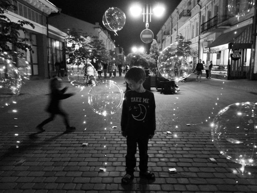 Светящиеся шарики.