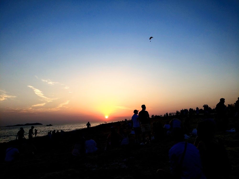 Закат на Ибице.